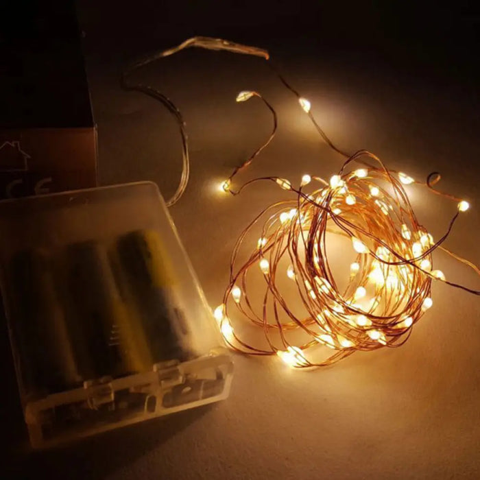 КОЛЕДНО ОСВЕТЛЕНИЕ ГИРЛЯНД 100LED 500CM ENIGMA ET208-K