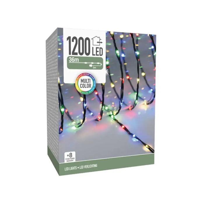 КОЛЕДНО ОСВЕТЛЕНИЕ ГИРЛЯНД 1200LED 3600CM AX9620480