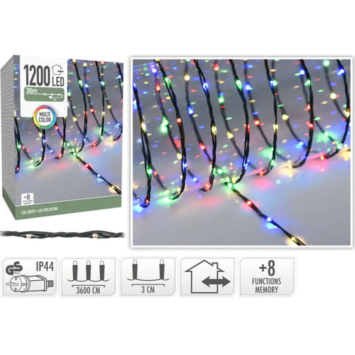 КОЛЕДНО ОСВЕТЛЕНИЕ ГИРЛЯНД 1200LED 3600CM AX9620480
