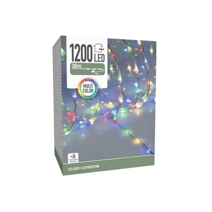 КОЛЕДНО ОСВЕТЛЕНИЕ ГИРЛЯНД 1200LED 3600CM AX9621480