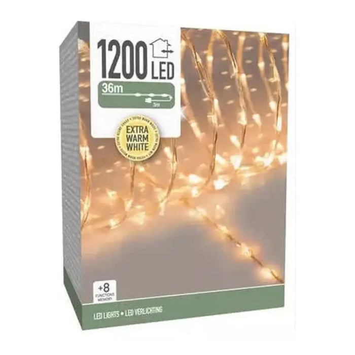 КОЛЕДНО ОСВЕТЛЕНИЕ ГИРЛЯНД 1200LED 3600CM AX9621680