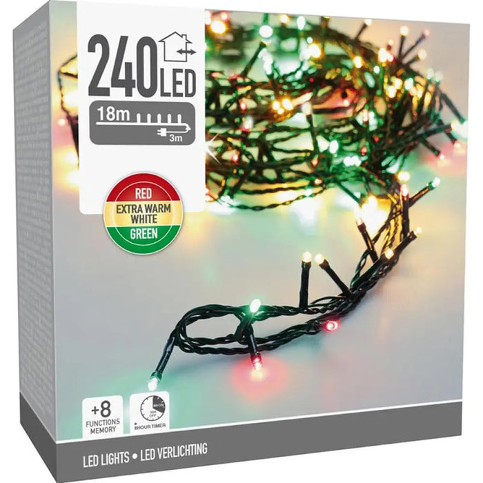 КОЛЕДНО ОСВЕТЛЕНИЕ ГИРЛЯНД 1800CM 240LED AX8454540