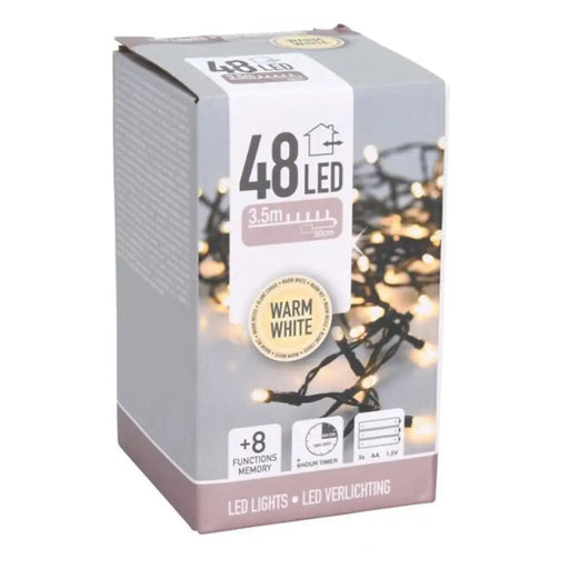 КОЛЕДНО ОСВЕТЛЕНИЕ ГИРЛЯНД 48LED 350CM AX8415210/AX9810120