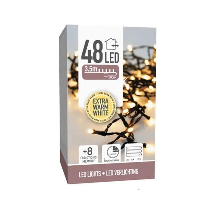 КОЛЕДНО ОСВЕТЛЕНИЕ ГИРЛЯНД 48LED 350CM AX8415510/AX9810320