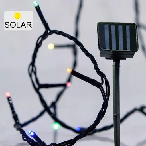 КОЛЕДНО ОСВЕТЛЕНИЕ ГИРЛЯНД SOLAR 96LED 1050CM EUROLAMP 14422