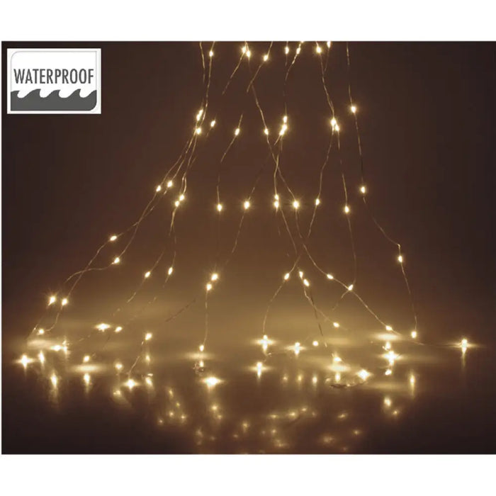 КОЛЕДНО ОСВЕТЛЕНИЕ КАСКАДА 10X101CM 100LED AX8702510