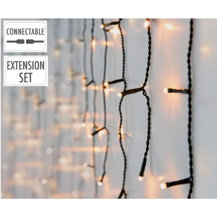 КОЛЕДНО ОСВЕТЛЕНИЕ LED ГИРЛЯНД УДЪЛЖИТЕЛ CONNECTABLE 300CM