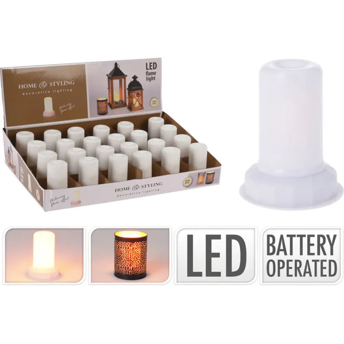 КОЛЕДНО ОСВЕТЛЕНИЕ LED ЛАМПА ЗА ФЕНЕРИ И СВЕЩНИЦИ HOME &