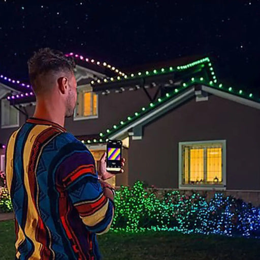 КОЛЕДНО ОСВЕТЛЕНИЕ СТРИНГ 1200CM 80LED TWINKLY