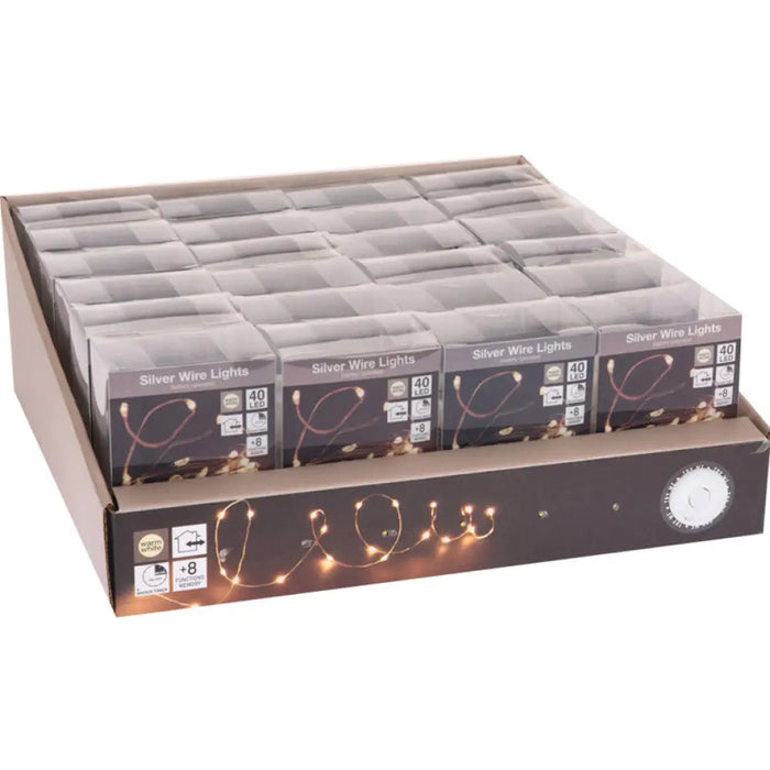 КОЛЕДНО ОСВЕТЛЕНИЕ СТРИНГ 195CM 40LED AX9720810