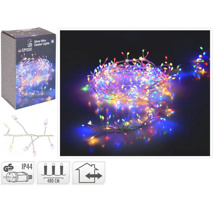 КОЛЕДНО ОСВЕТЛЕНИЕ СТРИНГ 480LED 240СМ MULTI AX5700210