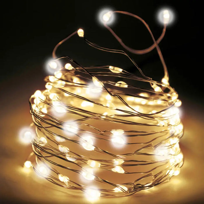 КОЛЕДНО ОСВЕТЛЕНИЕ СТРИНГ 500CM 100LED AX8702430