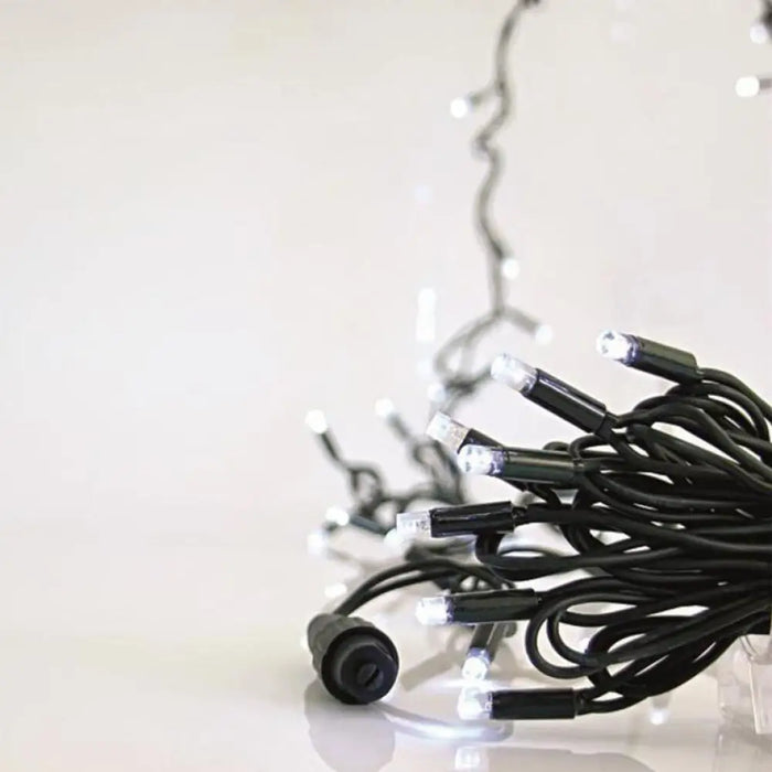 КОЛЕДНО ОСВЕТЛЕНИЕ ВИСУЛКА 116CM 100LED EUROLAMP 600-11106