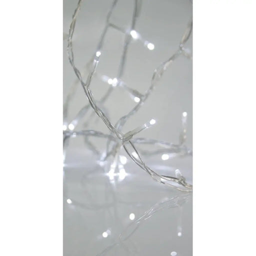 КОЛЕДНО ОСВЕТЛЕНИЕ ВИСУЛКА 180CM 100LED СТУДЕНО БЯЛ