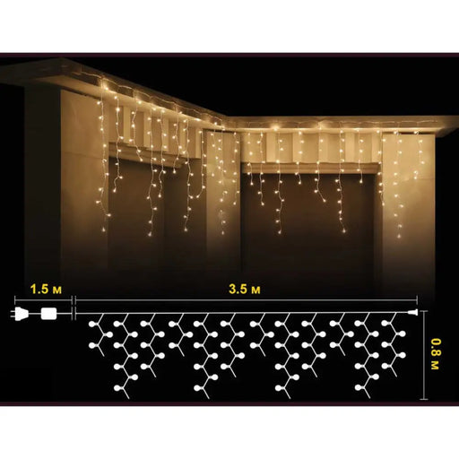 КОЛЕДНО ОСВЕТЛЕНИЕ ВИСУЛКА 350CM 200LED ENIGMA ET741B-K2