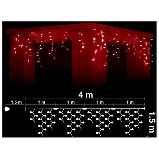 КОЛЕДНО ОСВЕТЛЕНИЕ ВИСУЛКА 400CM 304LED ENIGMA ET646W-RF