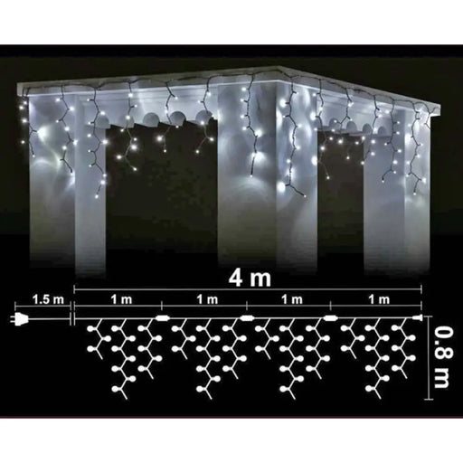 КОЛЕДНО ОСВЕТЛЕНИЕ ВИСУЛКА 400X80CM 152LED ENIGMA ET0648B