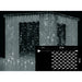 КОЛЕДНО ОСВЕТЛЕНИЕ ЗАВЕСА 200X300CM 600LED ENIGMA ET771B-W