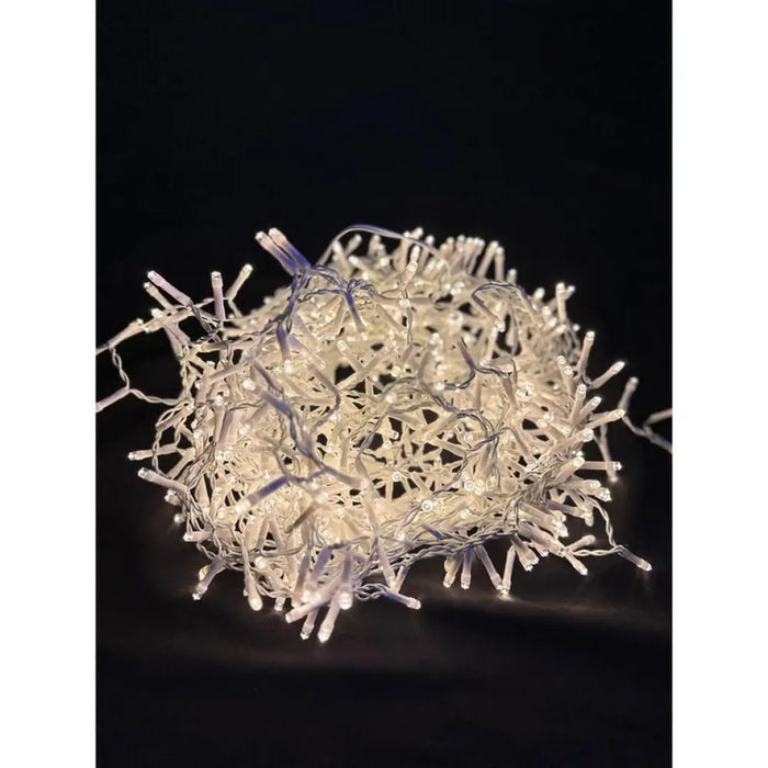 КОЛЕДНО ОСВЕТЛЕНИЕ ЗАВЕСА 300X100CM 600LED ENIGMA ET370W-K2