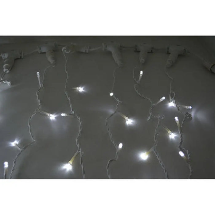 КОЛЕДНО ОСВЕТЛЕНИЕ ЗАВЕСА 400LED 200X200CM ENIGMA ET770W-W