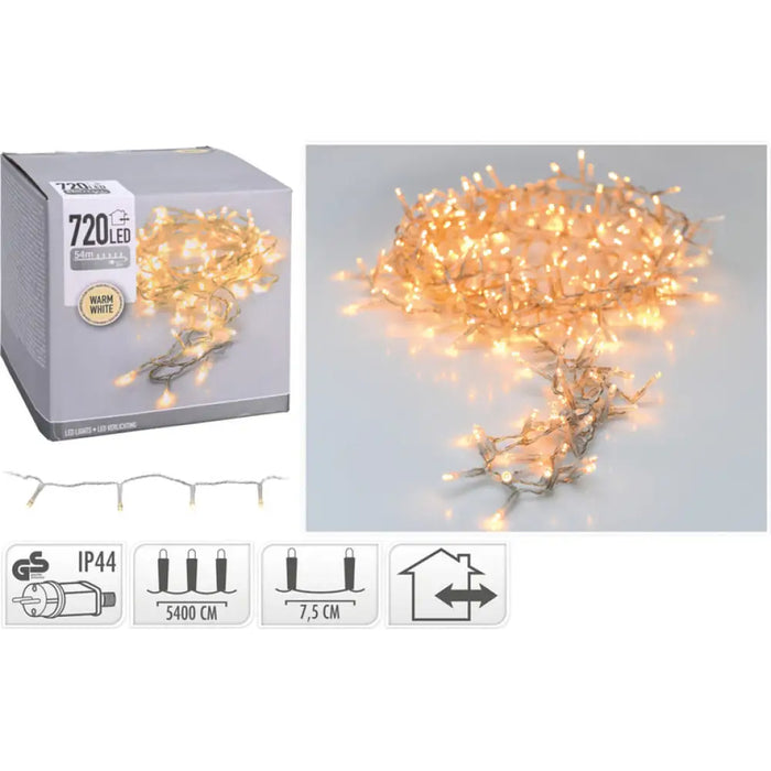 КОЛЕДНО ОСВЕТЛЕНИЕ СТРИНГ 5400CM 720LED AX8404070