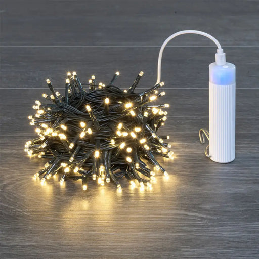 КОЛЕДНО ОСВЕТЛЕНИЕ ГИРЛЯНД 1000СM 200LED WW LOTTI