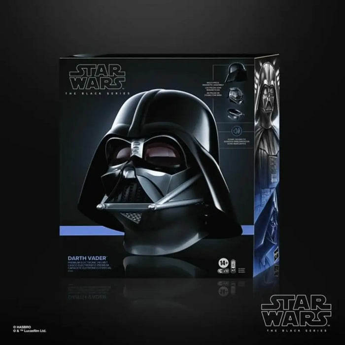 Колекционна фигура Hasbro Dark Vader Electronic Helmet Черен
