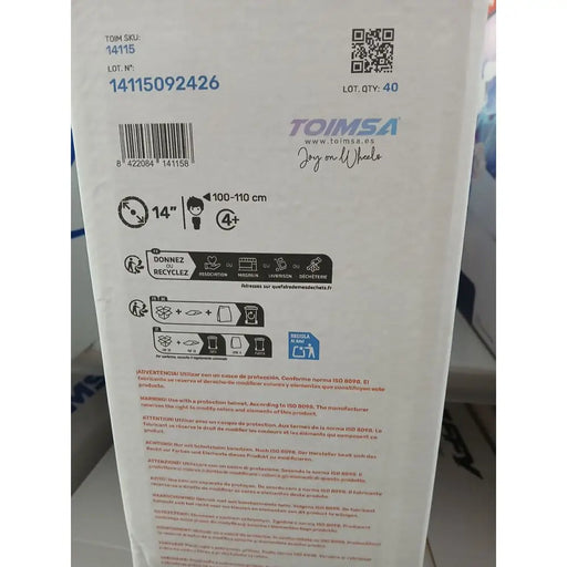 Колело Blue Ice Toimsa 14’’ Син Черен