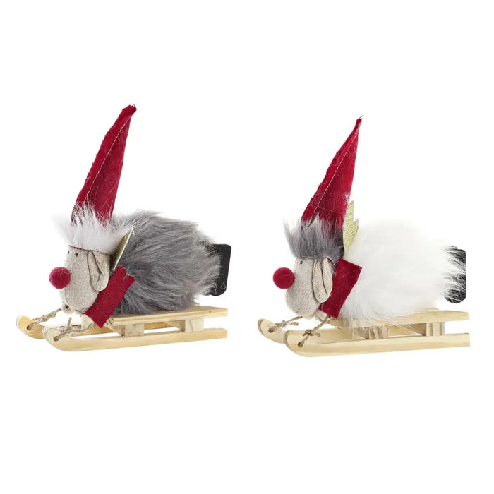 Коледна Украса DKD Home Decor полиестер Царица (15 x 5,5 x