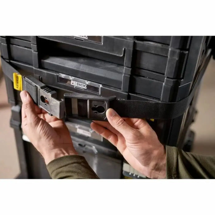 Количка за инструменти Stanley Черен Алуминий