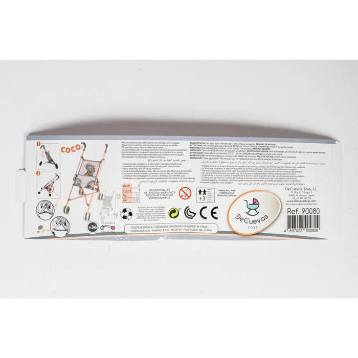 Количка за Кукли Decuevas Coco 48 cm 28 x 42 x 56 cm