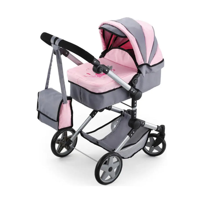 Количка за Кукли Reig Pram Neo Pro Сив 57 cm