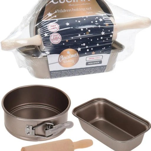 КОЛЕДЕН ДЕТСКИ КОМПЛЕКТ ЗА ГОТВЕНЕ ДЕТСКИ 3БР LA CUCINA