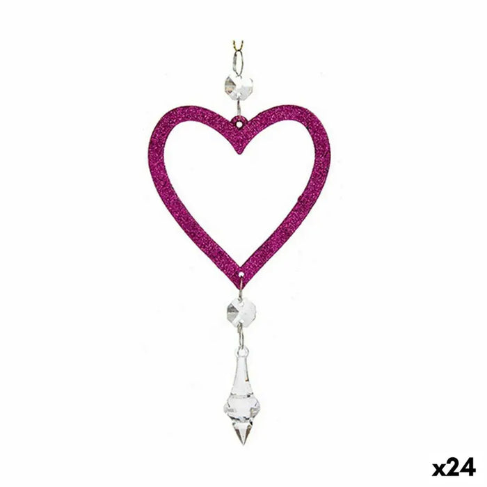 Коледна Украса Krist+ 91793 91793 Фуксия Пластмаса Пурпурин