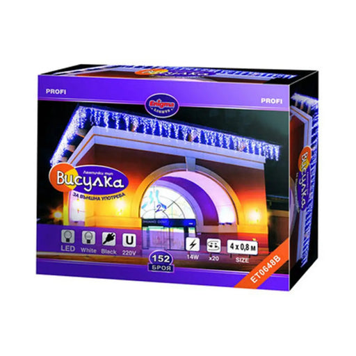 КОЛЕДНО ОСВЕТЛЕНИЕ ВИСУЛКА 400X80CM 152LED ENIGMA ET0648B