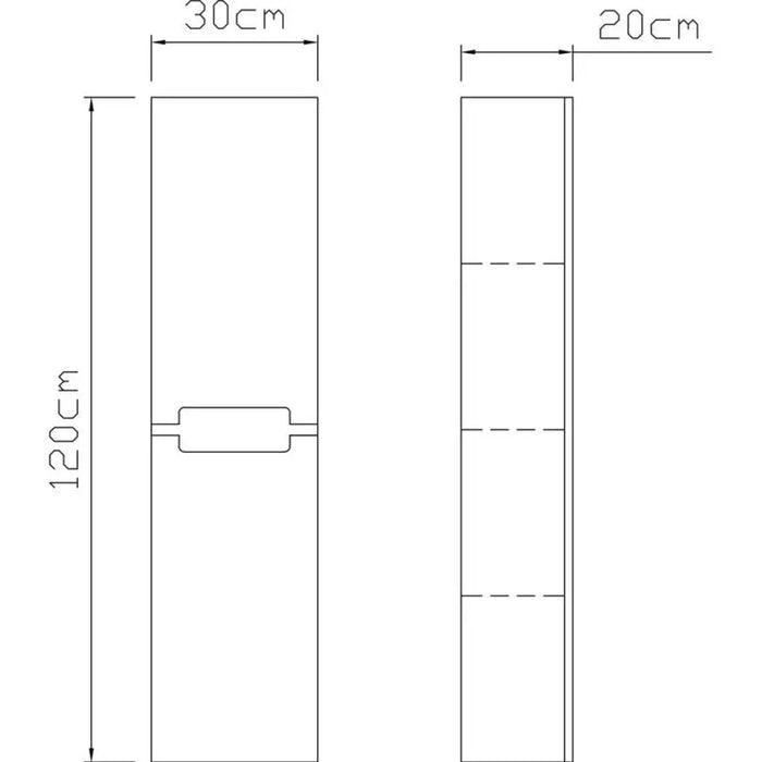 КОЛОНА ЗА БАНЯ VICARD МОНТЕРЕЙ