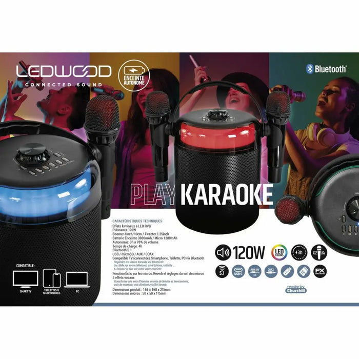 Колони Ledwood LD-PLAYKARAOKE