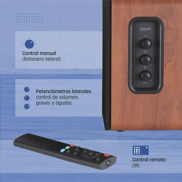 Колони за компютър iggual IGG319963 50 W