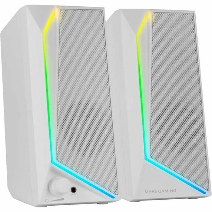 Колони за компютър Mars Gaming MS72W Бял 15 W 4 W