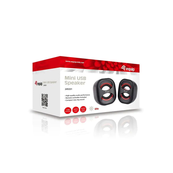 Колони за компютър Equip 245331 Черен 3 W 6 W