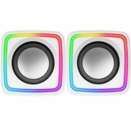 Колони за компютър Mars Gaming MSCUBEW 8W Бял 4 W