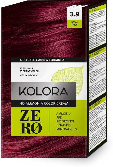 Боя за коса без амоняк - Nr. 3.9 Royal Ruby, 1 бр