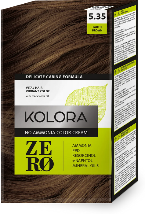 Боя за коса без амоняк - Nr. 5.35 Earth Brown, 1 бр