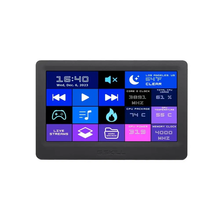 Команден панел G.SKILL WigiDash 7’’ USB
