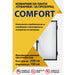 КОМАРНИK ЗА ПРОЗОРЕЦ АНТРАЦИТ VEKTOR COMFORT 200x100cm