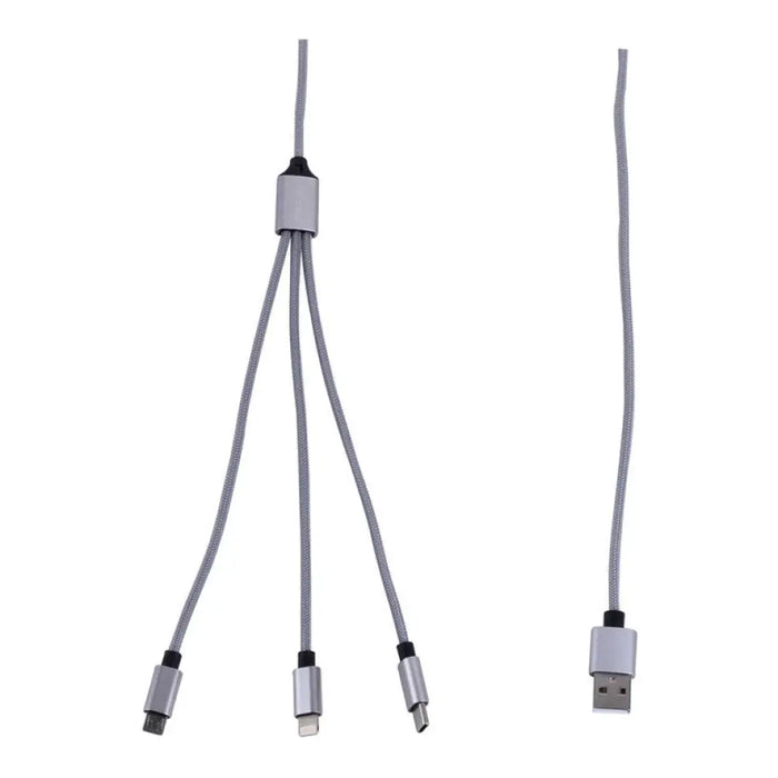 КОМБИНИРАН КАБЕЛ USB LIGHTNING 1М 2А TEKMEE