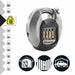 Комбиниран катинар Master Lock