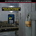 Комбиниран катинар Master Lock цинк