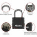 Комбиниран катинар Master Lock M178EURD Стомана цинк Черен