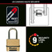 Комбиниран катинар Master Lock цинк